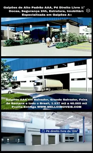 Galpões, Armazens, Depósitos em Condomínio de Alto Padrão