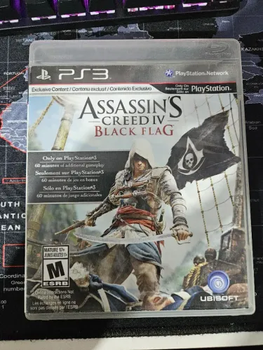 Assassin's Creed IV Black Flag: Jogo Assassin's Creed IV Black Flag PS3