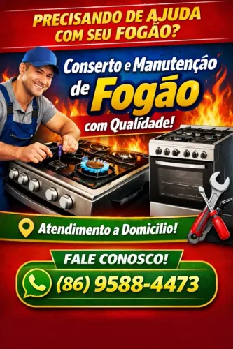 Concertos de fogão a domicílio
