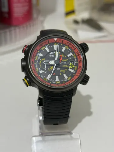 CITIZEN ALTICHRON ECO-DRIVE CAIXA PRETA RARO !