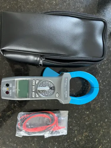 Alicate Amperímetro Digital Minipa ET-3920 True RMS (Estado de Novo!)