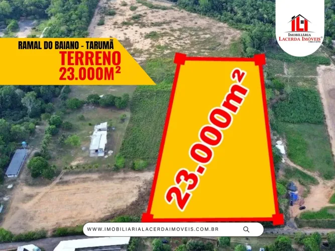 T Terreno medindo 23.000m², MURADO, TERRAPLANADO, próximo da av do Turismo