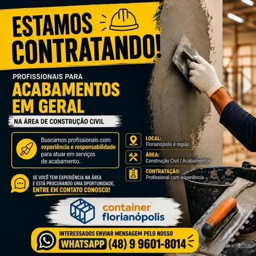 ESTAMOS CONTRATANDO - *leia a descrição *