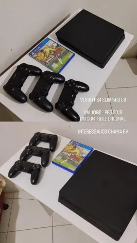 VENDO PS4 SLIM CONSERVADO 500GB