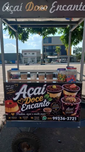 Carrinho de açaí