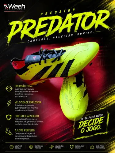  PREDATOR - DOMINE O JOGO!