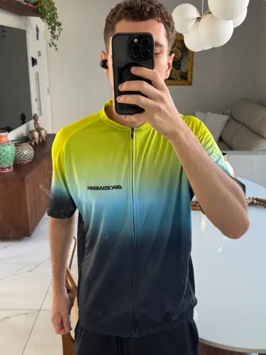 Camisa de Ciclismo Bikewear Profissional - Degradê