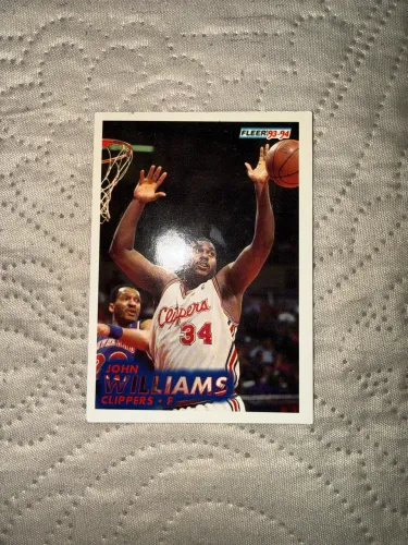 John Williams 93-94 Fleer #97 Clippers Card NBA