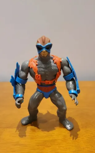 Boneco He Man Stratos Estrela anos 80 completo