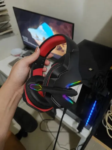 Fone de ouvido gamer - headset gamer 