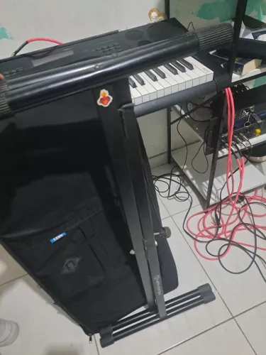 VENDO TECLADO CTK 6200 - ENVIO COM CASE, PEDESTAL E PEDAL