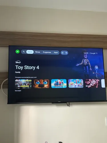 Smart Tv Qled 55 polegadas Hisense