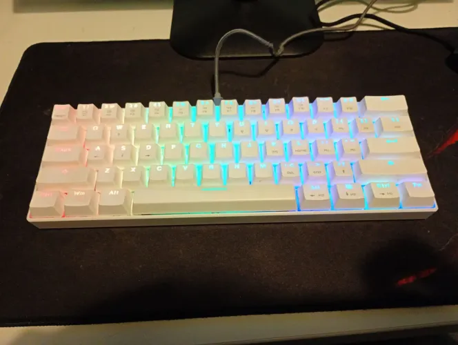 TECLADO MECÂNICO GAMER MOTOSPEED CK61 - SWITCH AZUL