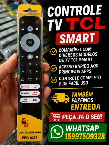Controle Tv TCL