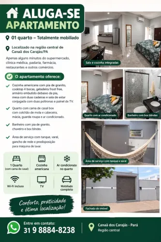 Kitnet mobiliada 