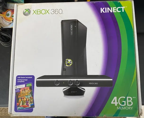 Caixa ( Vazia ) X Box 360 Slim 4 Gb ( não acompanha o aparelho