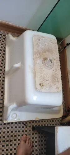 Tanque de lavar roupas de cerâmica/louça