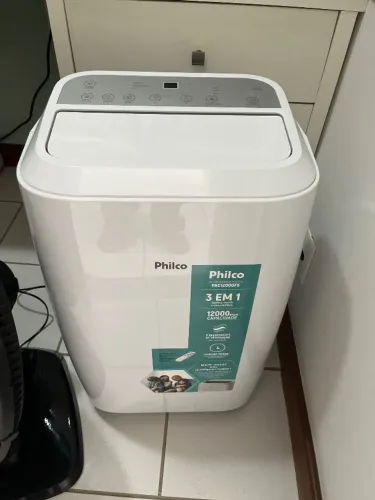Ar-condicionado portátil sem uso