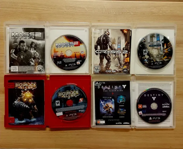 lote jogos ps3 crysis Bioshock