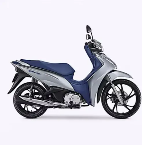 Moto biz 125 flex prata