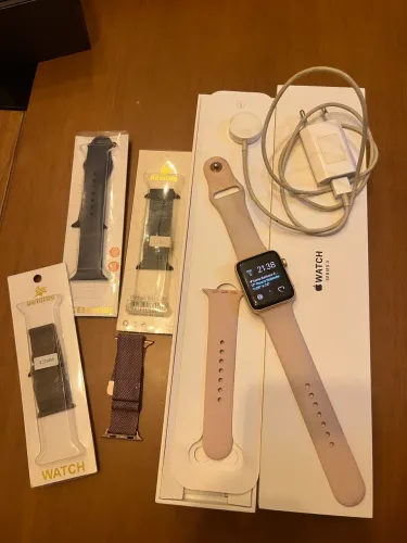 Apple Watch Series 3 42 mm Rose Gold - Completo - Excelente Estado