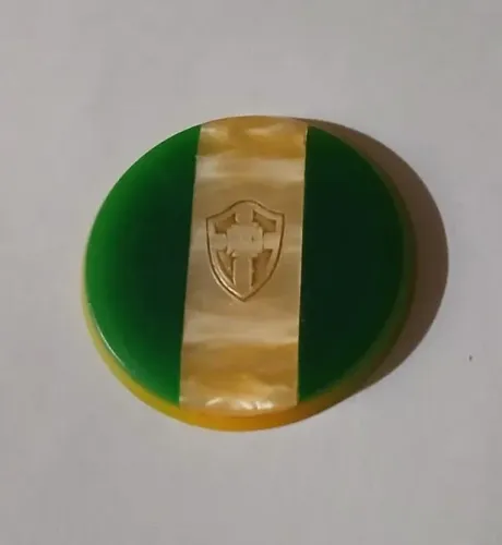 BOTÃO FUTEBOL DE MESA, BRASIL, Década de 80. Bertisa, tam 3,8cm