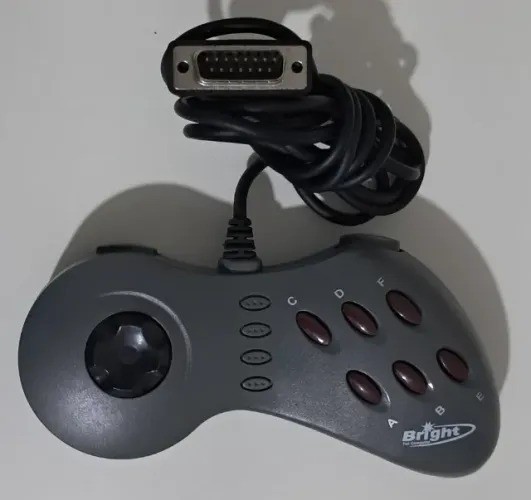 Joystic Controle de Computador anos 1990 a 2000 Conector D89 antigo
