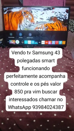 Samsung 43 polegadas smart