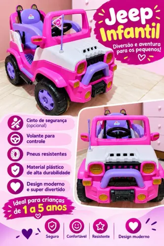 Carro INFANTIL 2 EM 1