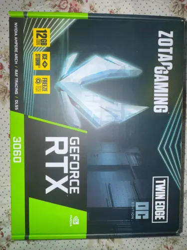 Placa de Vídeo Zotac Gaming GeForce RTX 3060 12 GB GDDR6
