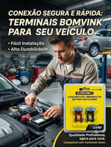 Bornes de bateria automotivo