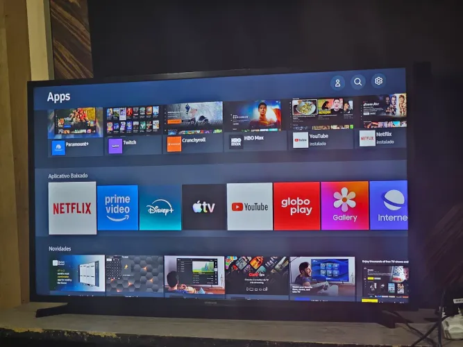 Vendo TV Samsung 43 polegadas smart Wi-Fi