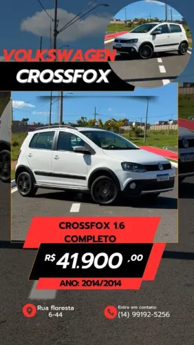 Volkswagen Crossfox 1.6 MI Total Flex 8V 5P 2014