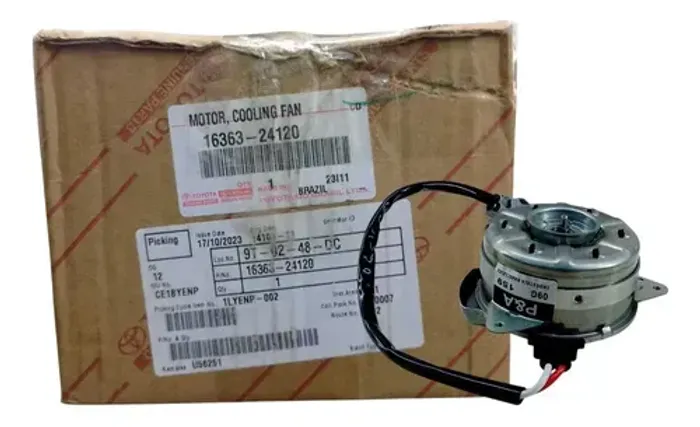 Motor Ventoinha Eletroventilador Corolla 2020 A 2025 127/220v