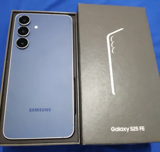 Samsung S25 FE de 256 GB 8 de rá com nota fiscal 