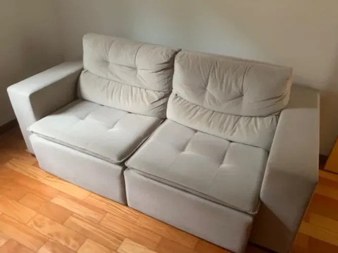 Sofá retrátil reclinável 