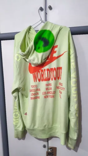 Moletom Nike word tour verde original!!