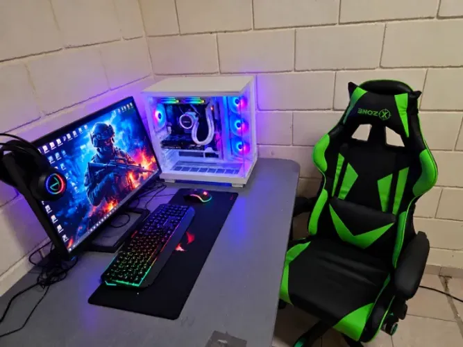 PC Gamer Completo Ryzen 7 5700X | RTX 5050 8GB | Monitor 4K 27" | 2 SSDs