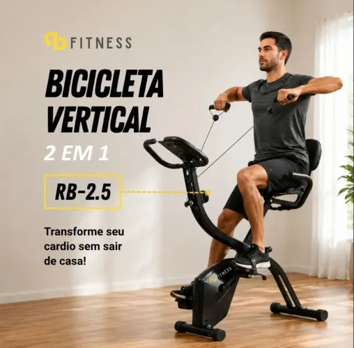 Bicicleta Ergométrica Vertical ( Nova )