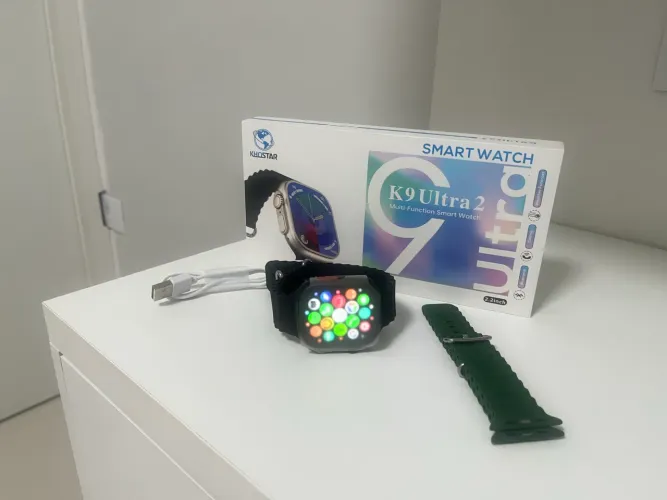 Smartwatch K9 Ultra 2 Novo - Nunca Usado - Bluetooth + Chamadas