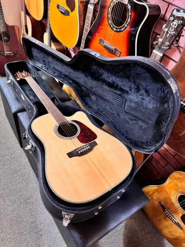 Violão Takamine GD71ce tk40d regulado cordas elixir ANALISO TROCAS
