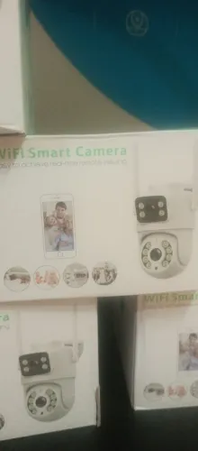 Câmera IP Wi-Fi dupla lente
