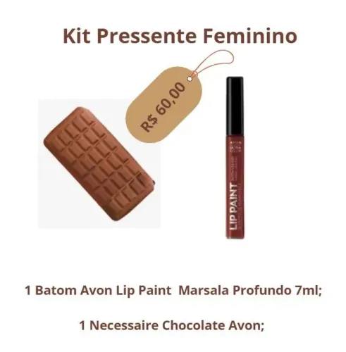 Kit presente feminino Avon