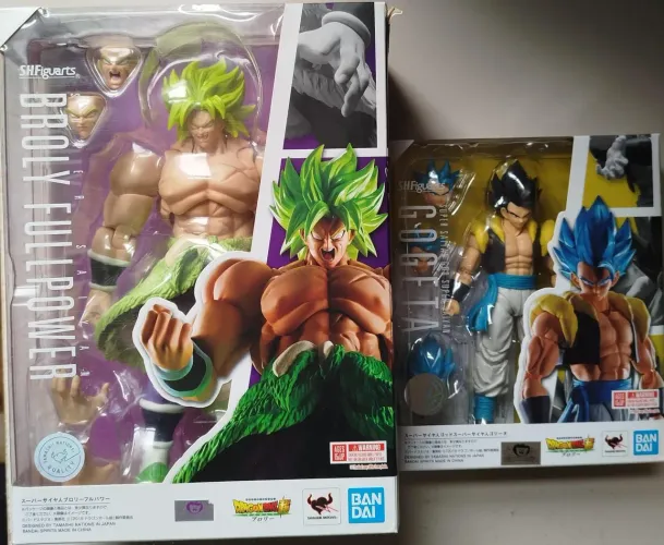 Dragon Ball Super SH Figuarts Broly Full + Gogeta Blue 