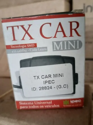 CONTROLE PARA MOTOR DE PORTÃO DE GARAGEM TX CAR MINI IPEC - ACIONAMENTO POR FAROL ALTO