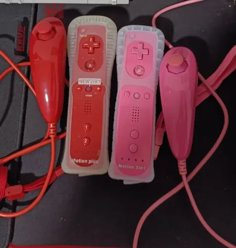 Wiimote nunchuck Pararelos + controle gamecube