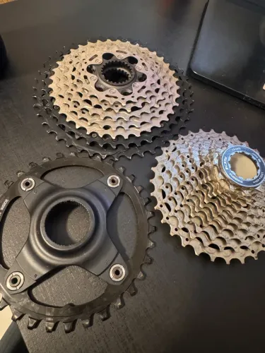 Kit Shimano SLX + Steps + 105 - Cassetes e Coroa