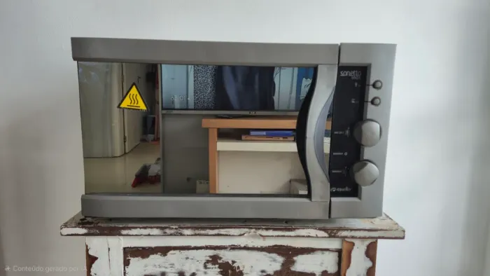 Forno Mueller Sonetto inox 44l. Em excelente estado!!!