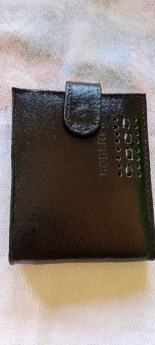 Carteira para dinheiro documento masculina de couro legítimo OBS: é um couro mais robusto,