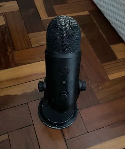 microfone blue yeti ler descrição